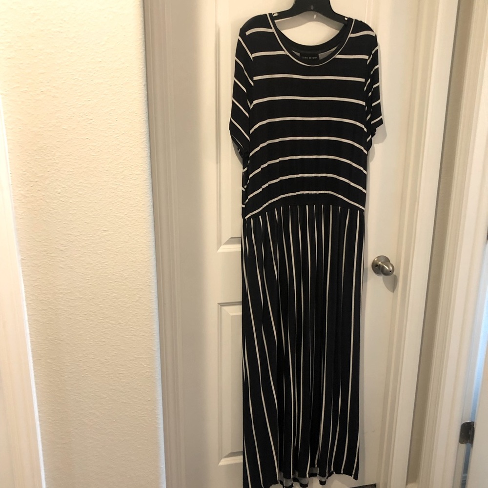 Stripped Maxi dress